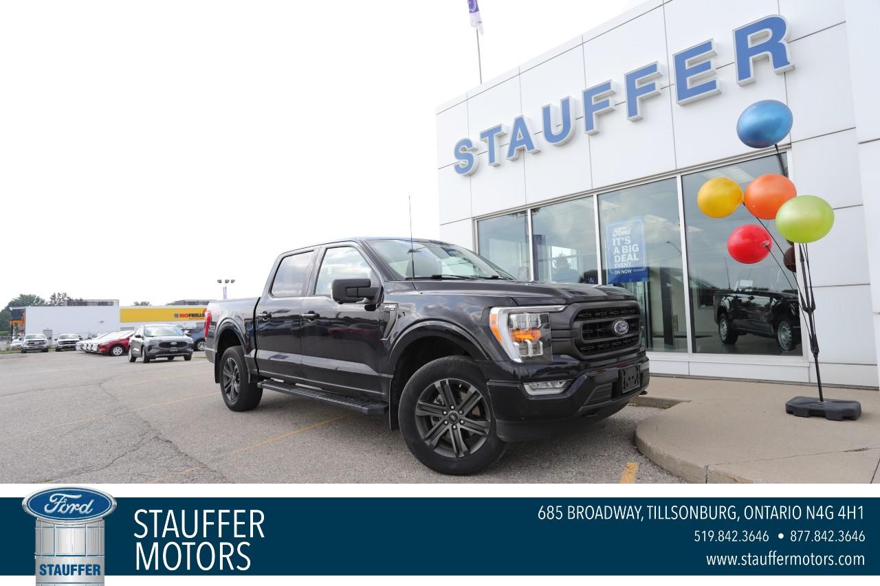 Used 2022 Ford F-150 XLT 4WD SuperCrew 5.5' Box for sale in Tillsonburg, ON