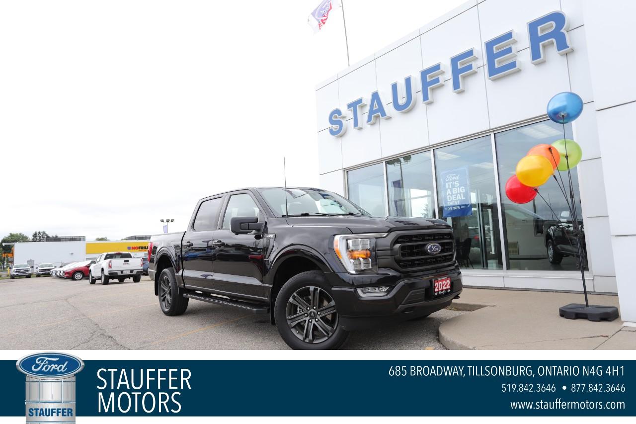 Used 2022 Ford F-150 XLT 4WD SuperCrew 5.5' Box for sale in Tillsonburg, ON