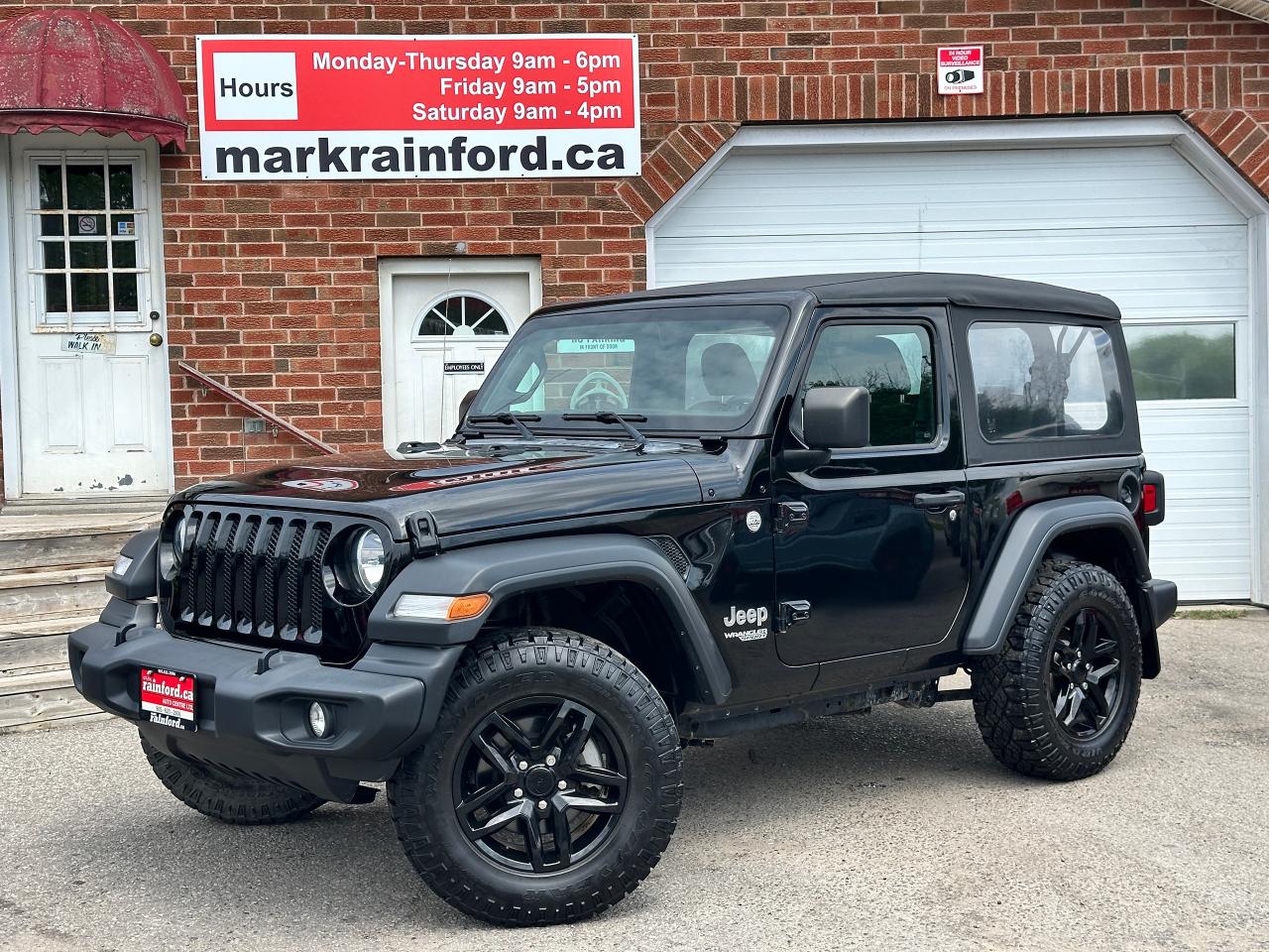 2018 Jeep Wrangler Sport 4X4 2Door SoftTop FM Bluetooth BackupCam