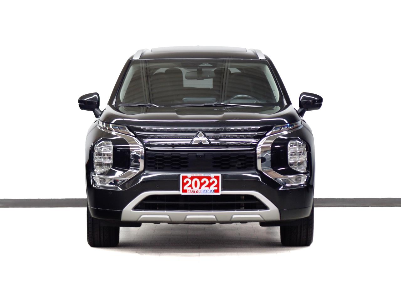 2022 Mitsubishi Outlander GT | AWD | Nav | HUD | Leather | Sunroof | CarPlay