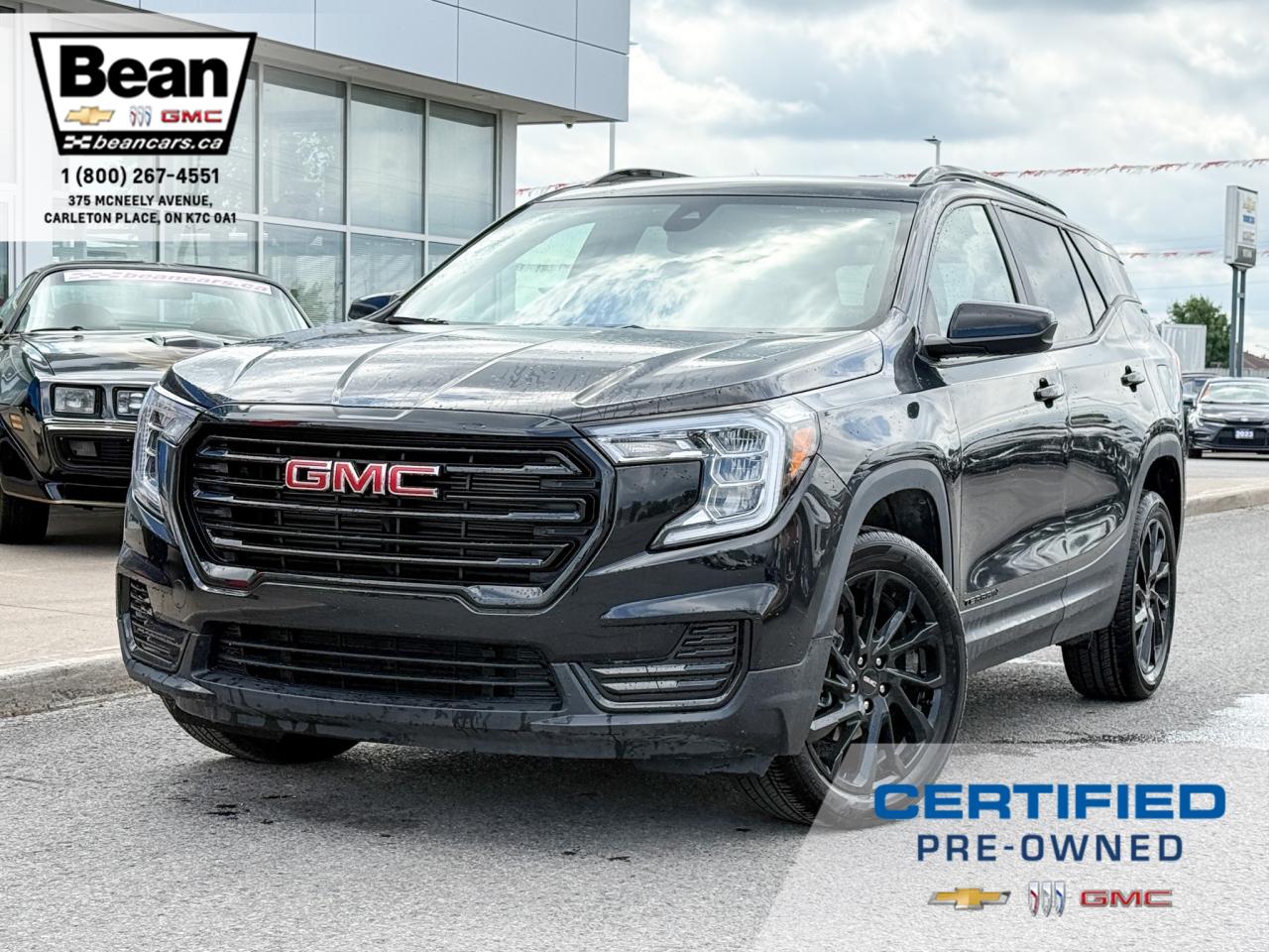 Used 2024 GMC Terrain SLE 1.5L 4CYL WITH REMOTE START/ENTRY, HEATED SEATS, HD REAR VISION CAMERA, LANE KEEP ASSIST, LANE DEPARTURE WARNING, APPLE CARPLAY AND ANDROID AUTO for sale in Carleton Place, ON