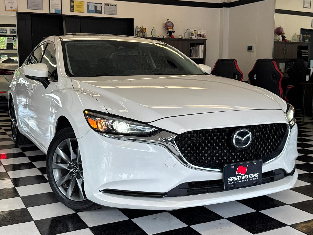 2021 Mazda MAZDA6 GS-L+Leather+Roof+Adaptive Cruise+CLEAN CARFAX Photo19