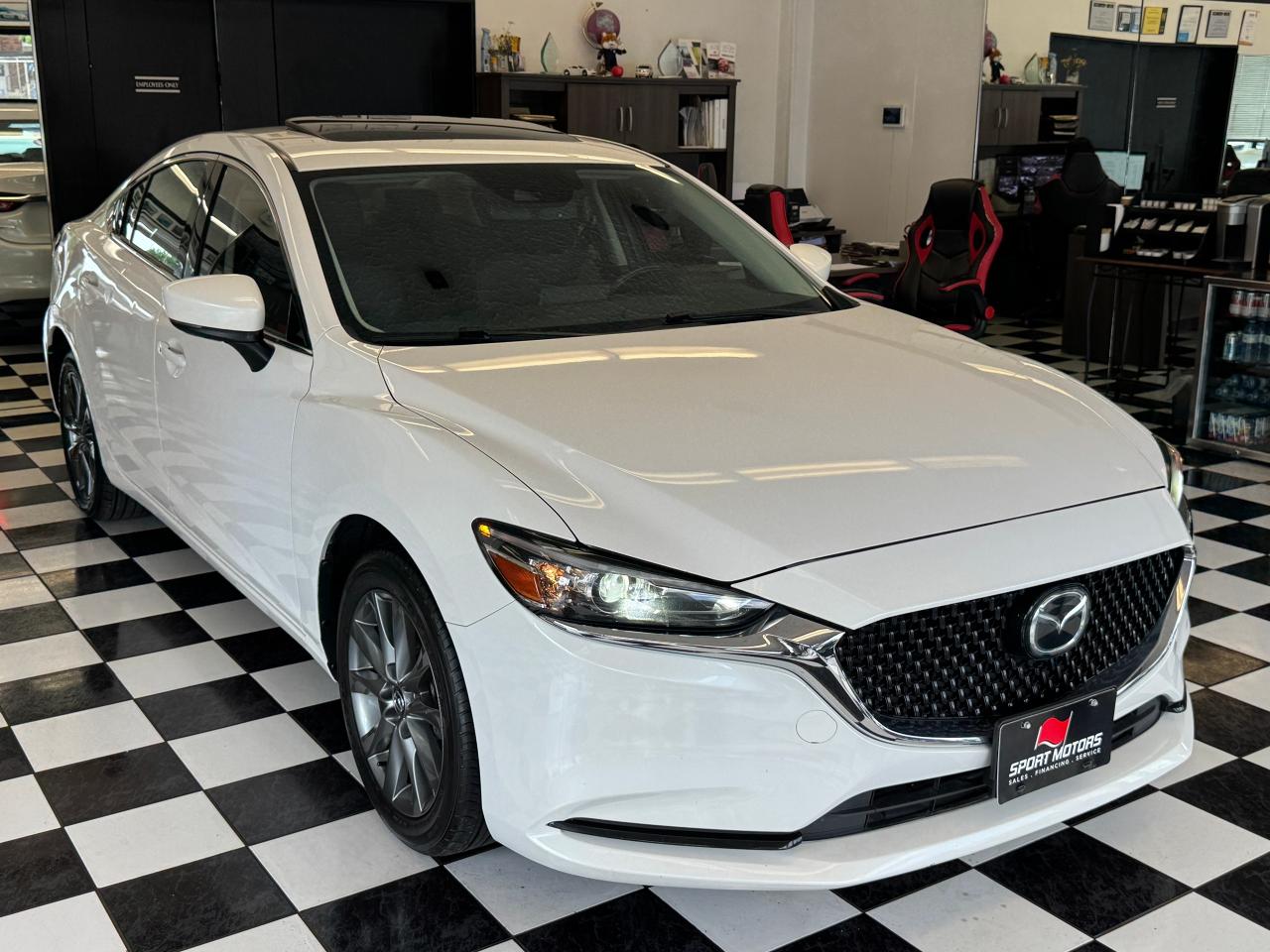 2021 Mazda MAZDA6 GS-L+Leather+Roof+Adaptive Cruise+CLEAN CARFAX Photo73