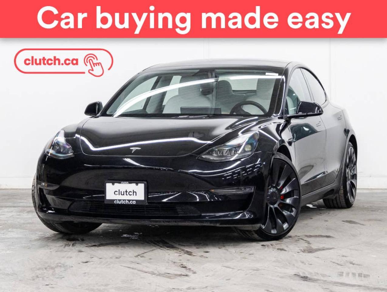 Used 2023 Tesla Model 3 Performance AWD w/ Nav, Heated Steering Wheel, Wireless Charging for sale in Toronto, ON