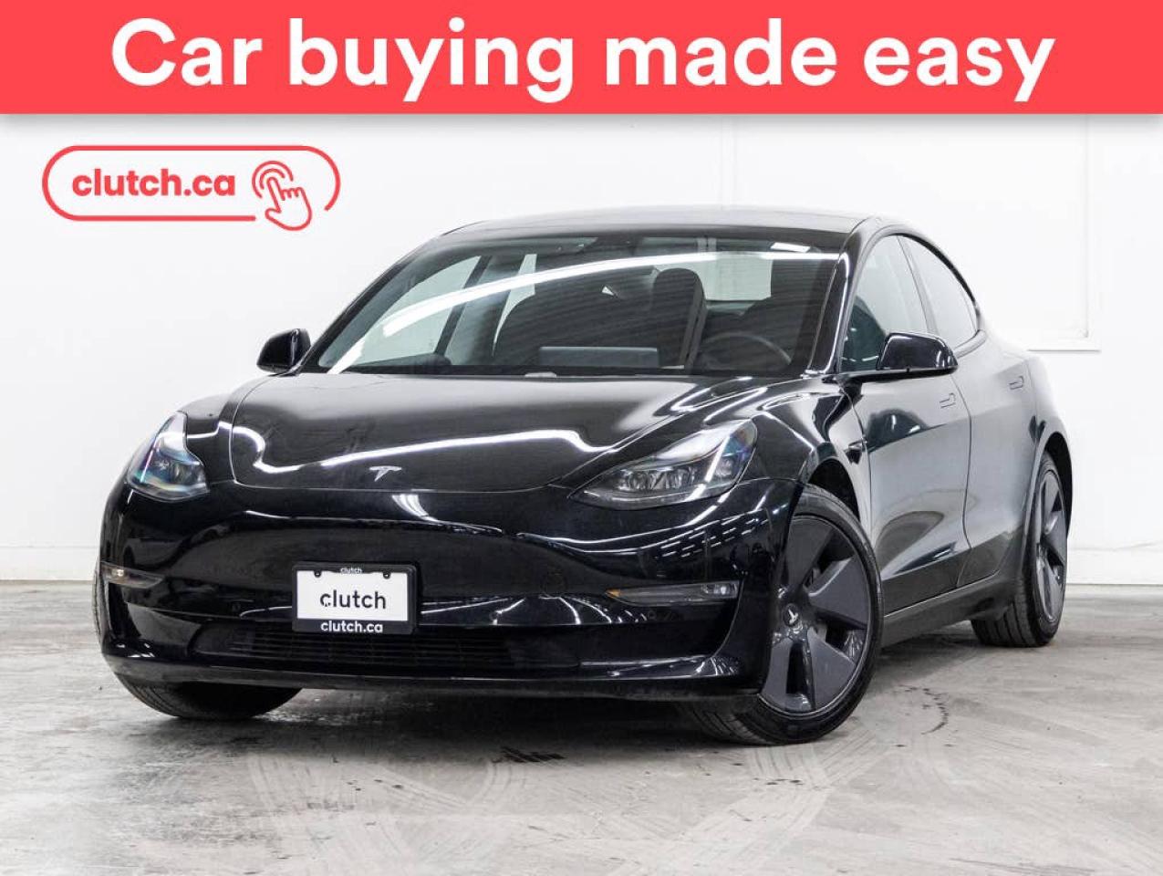 Used 2021 Tesla Model 3 Long Range AWD w/ Nav, Heated Steering Wheel, Heated Front Seats for sale in Toronto, ON