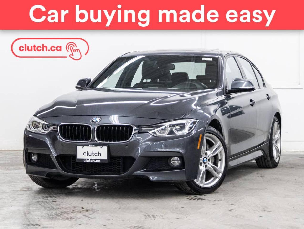 Used 2018 BMW 3 Series 330i xDrive AWD w/ Apple CarPlay, Power Moonroof, Heated Steering Wheel for sale in Toronto, ON