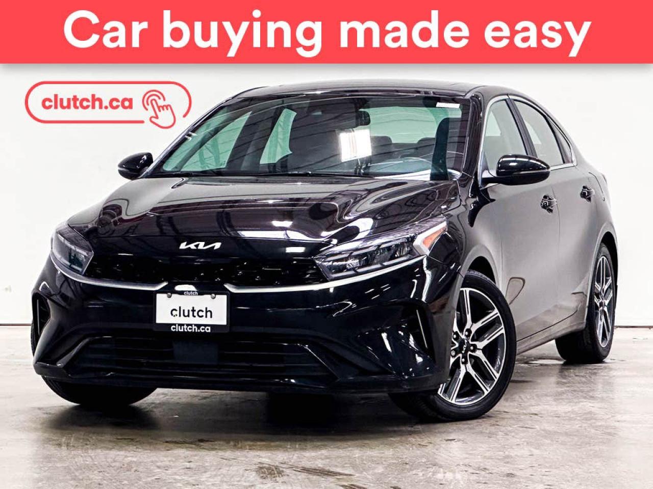 Used 2024 Kia Forte EX Premium w/ Apple CarPlay, Heated Front Seats, Rearview Cam for sale in Toronto, ON