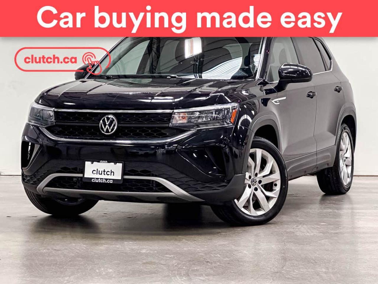 Used 2022 Volkswagen Taos Comfortline AWD w/ Apple CarPlay, Heated Front Seats, Rearview Cam for sale in Toronto, ON