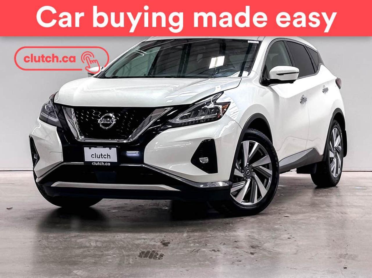 Used 2021 Nissan Murano SL AWD w/ Apple CarPlay, Heated Front Seats, Rearview Cam for sale in Toronto, ON
