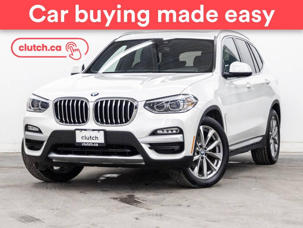 Used 2018 BMW X3 xDrive30i AWD w/ Apple CarPlay, Nav, Panoramic Moonroof for sale in Toronto, ON