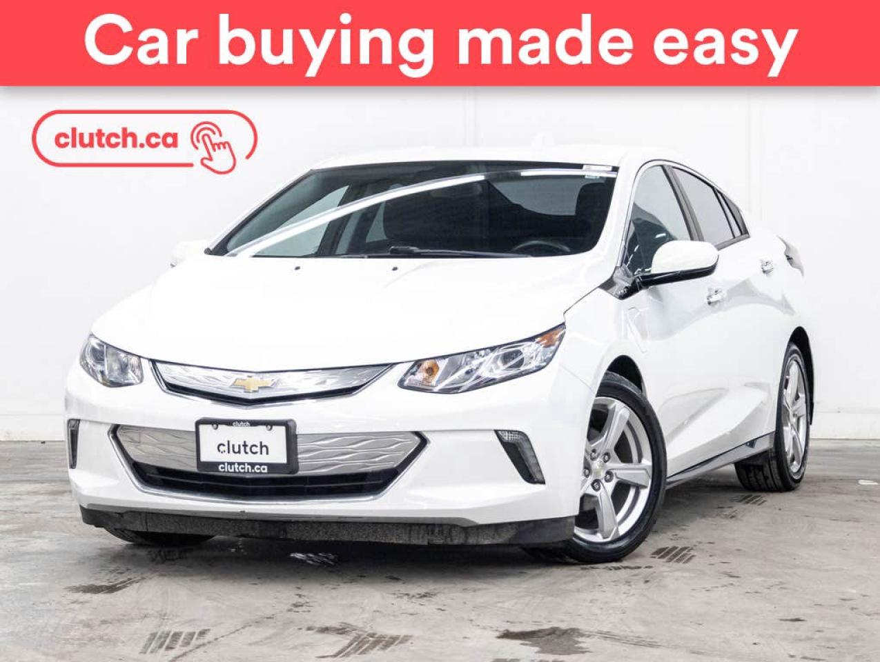 Used 2017 Chevrolet Volt LT w/ Apple CarPlay & Android Auto, Heated Steering Wheel, Rearview Cam for sale in Toronto, ON