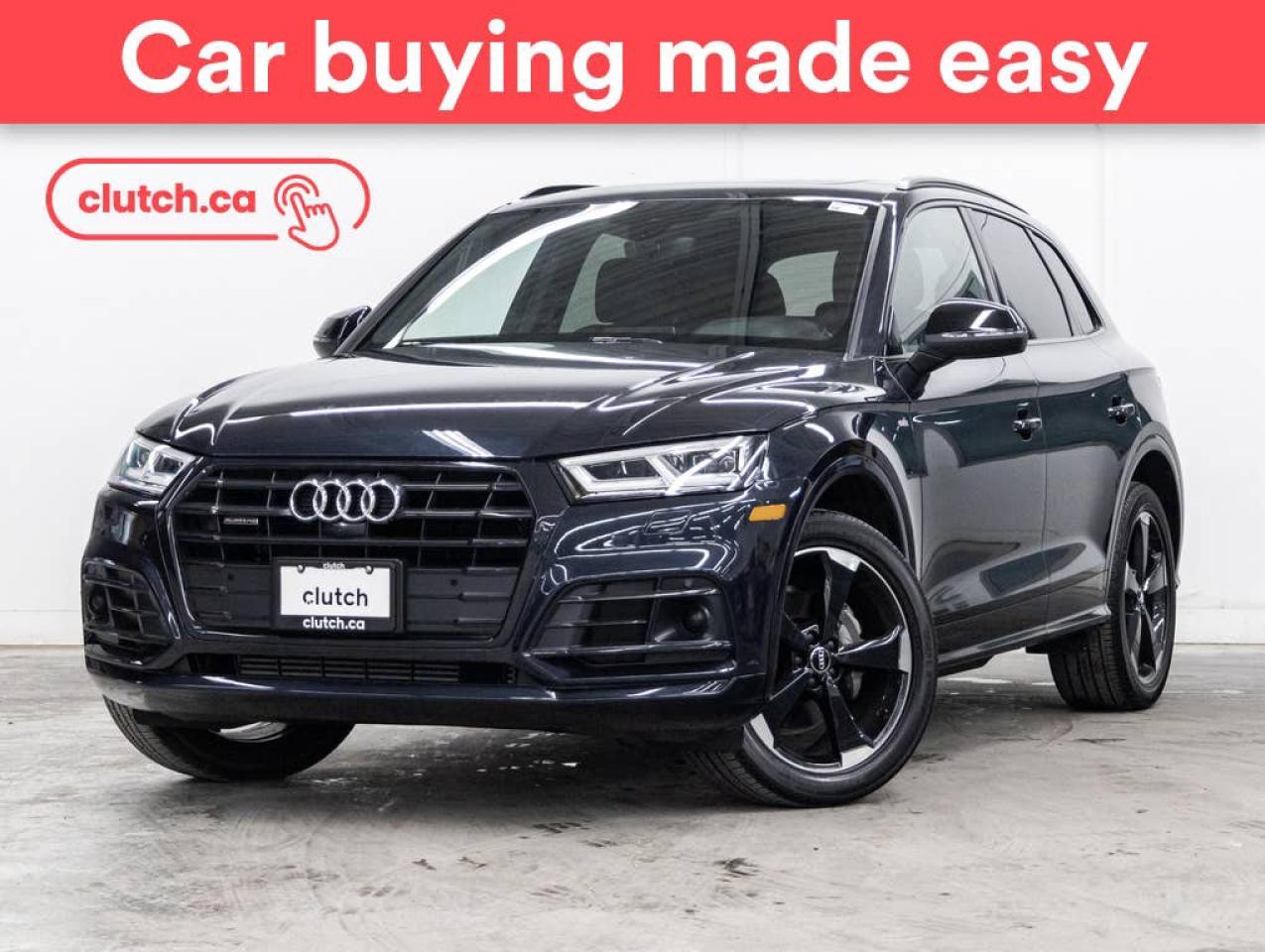 Used 2020 Audi Q5 Technik 45 AWD w/ Apple CarPlay & Android Auto, Panoramic Moonroof, 360 Cam for sale in Toronto, ON