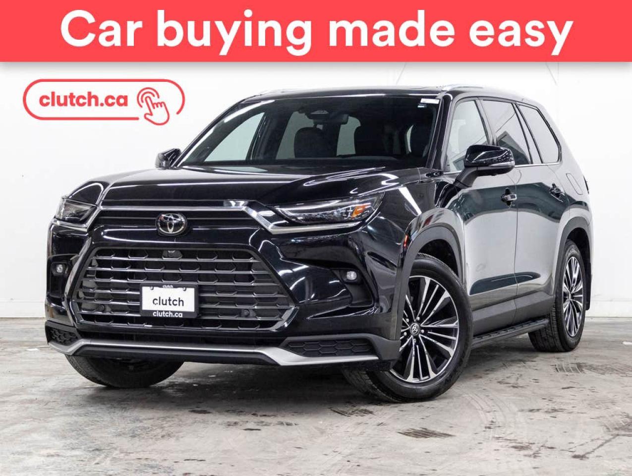 Used 2024 Toyota Grand Highlander Platinum Hybrid MAX AWD w/ Front Heated Seats, Rearview Cam, Dual Zone Climate Control for sale in Toronto, ON