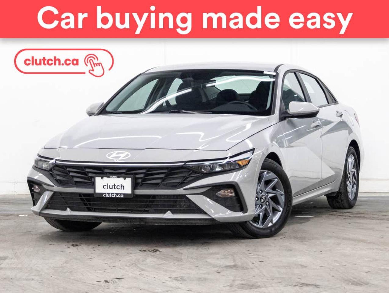 Used 2024 Hyundai Elantra Preferred w/ Front Heated Seats, Rearview Cam, Climate Control for sale in Toronto, ON