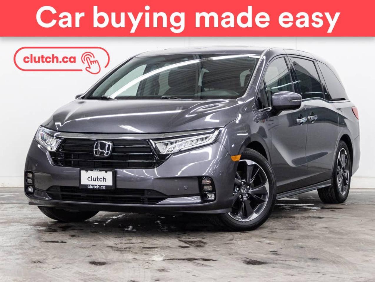 Used 2022 Honda Odyssey Touring w/ Apple CarPlay & Android Auto, Power Moonroof, Wireless Charging for sale in Toronto, ON