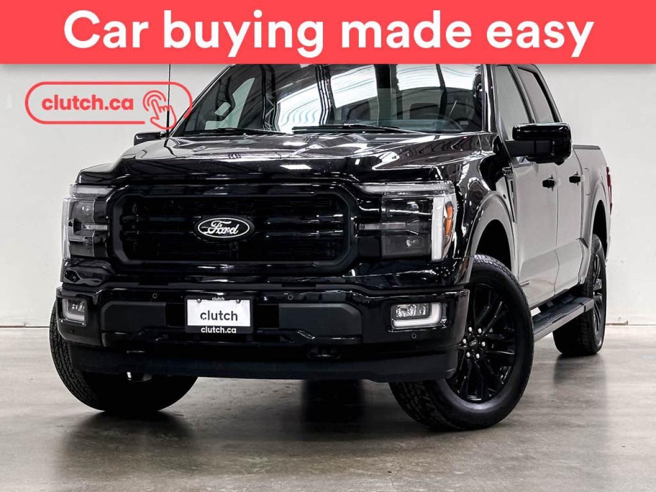 Used 2024 Ford F-150 Lariat SuperCrew 5 1/2 ft 4x4 w/ Apple CarPlay, Heated Front Seats, Rearview Cam for sale in Toronto, ON
