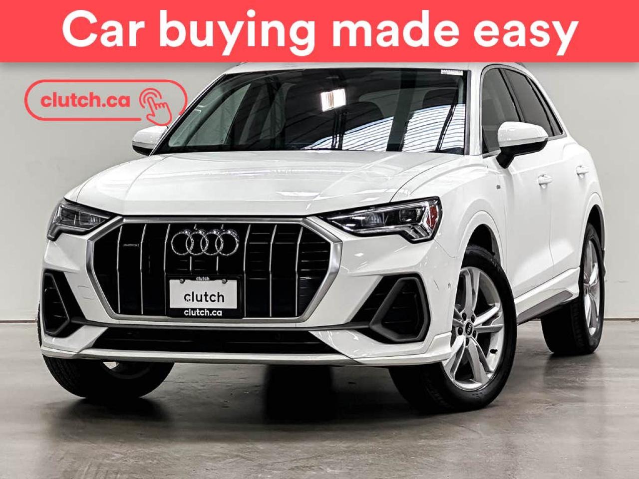 Used 2021 Audi Q3 45 Progressiv AWD w/ Apple CarPlay, Heated Front Seats, Rearview Cam for sale in Toronto, ON
