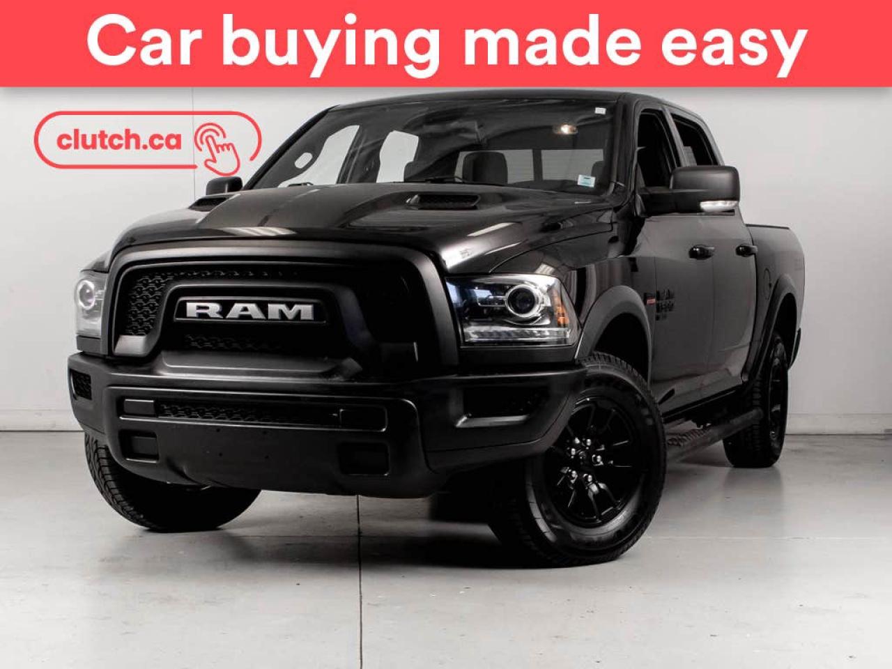 Used 2021 RAM 1500 Classic SLT Crew Cab 5 1/2 ft 4x4 w/ Apple CarPlay, Rearview Cam, A/C for sale in Bedford, NS