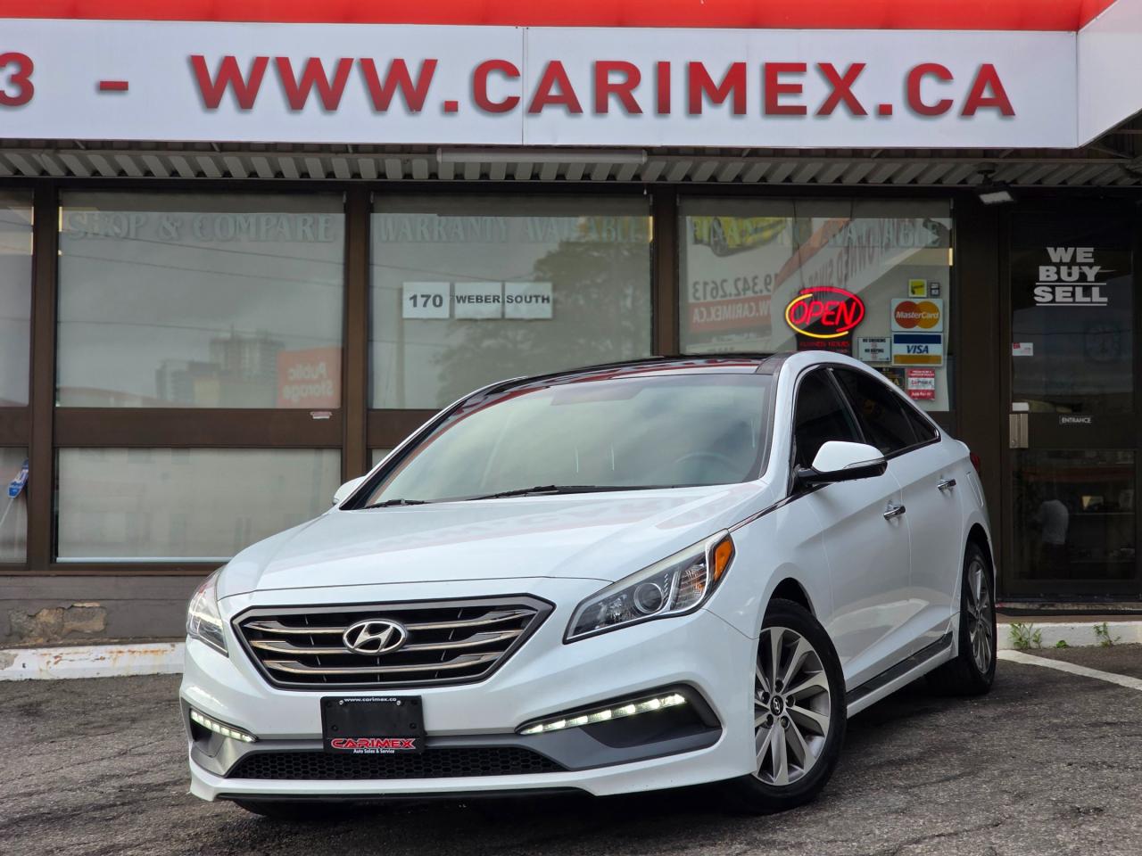 Used 2016 Hyundai Sonata Sport Tech NAVI | Sunroof | Leather | Premium Sound | BSM for sale in Waterloo, ON
