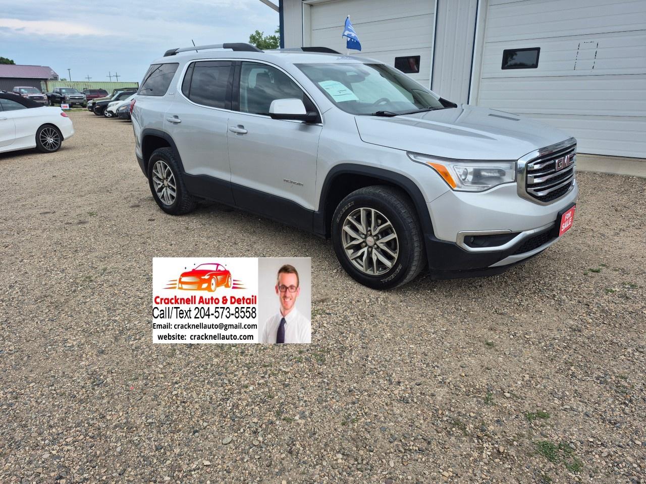 Used 2018 GMC Acadia AWD SLE-2 for sale in Carberry, MB