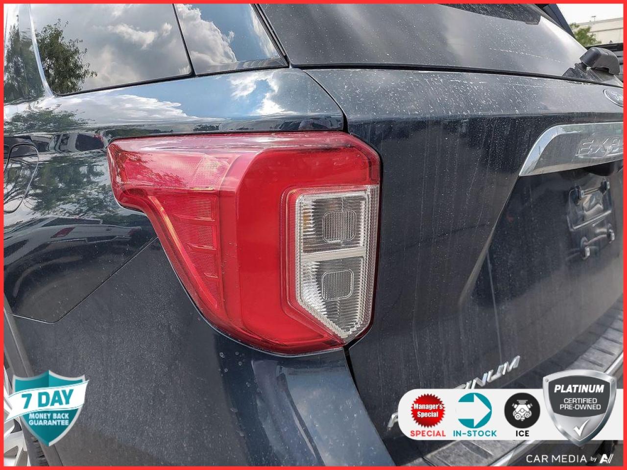 2023 Ford Explorer Platinum - LOW KM - LEATHER CAPTAIN'S CHAIRS - LIKE NEW Photo