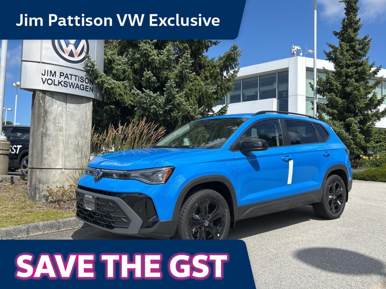 New 2025 Volkswagen Taos Comfortline Black Edition 4MOTION for sale in Surrey, BC