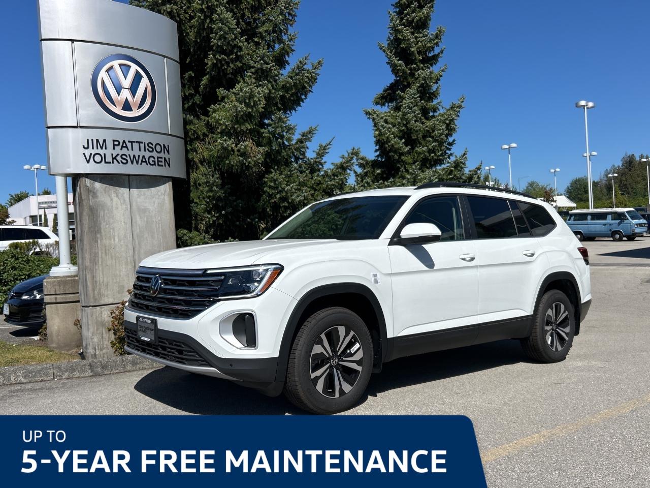 New 2025 Volkswagen Atlas Comfortline 2.0 TSI 4MOTION for sale in Surrey, BC