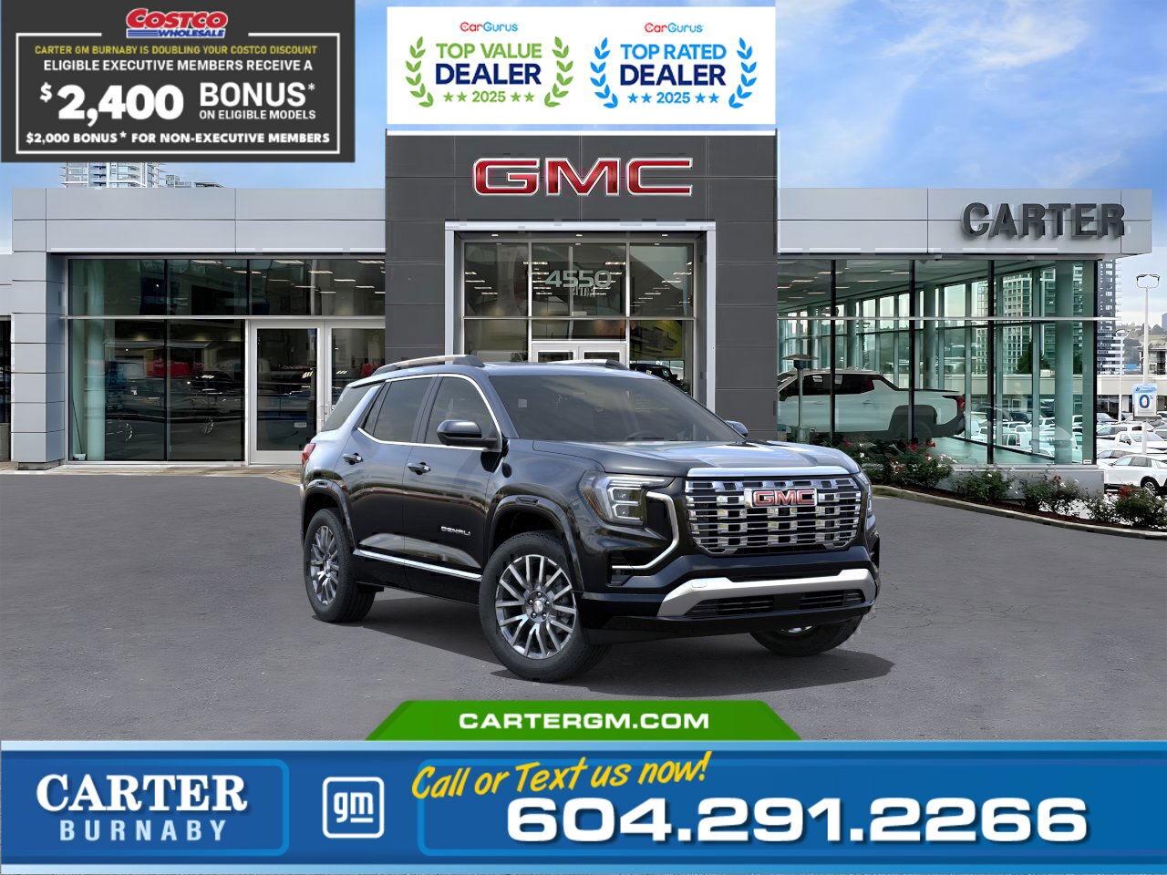 New 2026 GMC Terrain DENALI AWD | Double Costco Bonus: Up to $2,400! for sale in Burnaby, BC