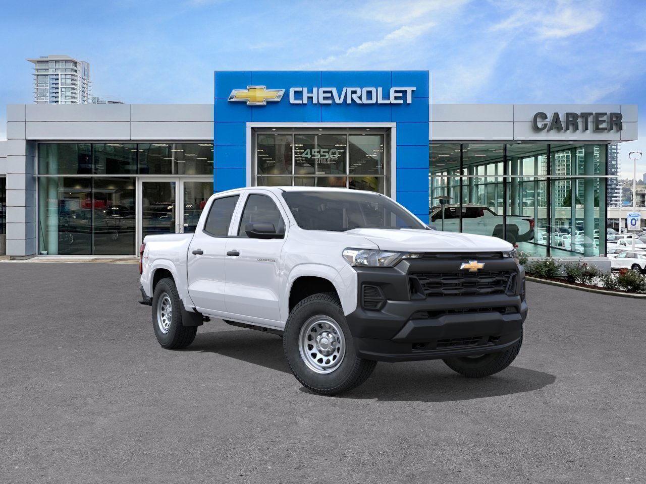 New 2025 Chevrolet Colorado 4WD WT | 310 HP TURBOMAX ENGINE/TRAILERING PACKAGE for sale in Burnaby, BC