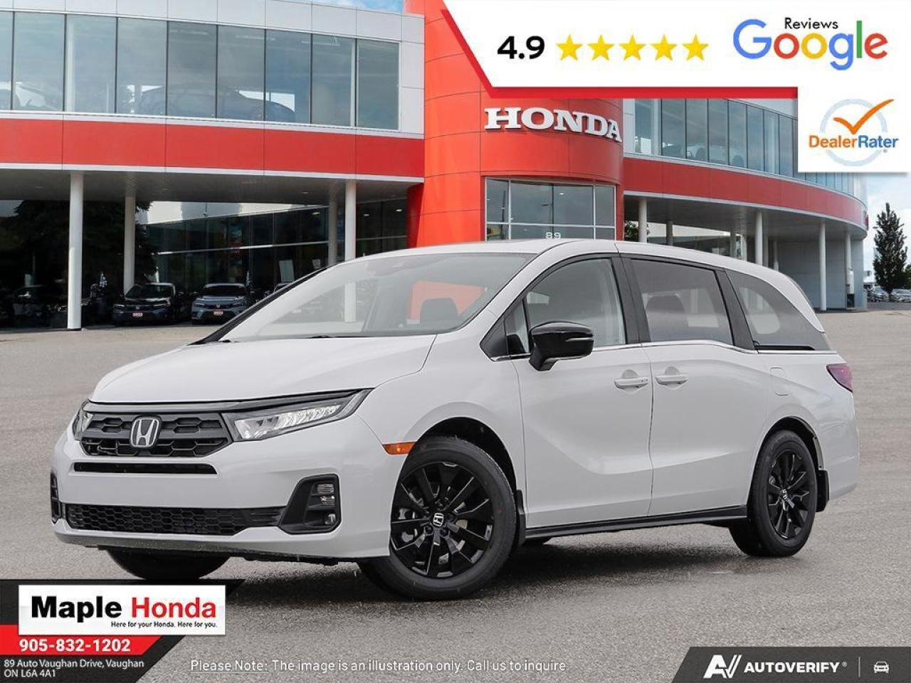 New 2025 Honda Odyssey 4DR AT SPORT L for sale in Vaughan, ON