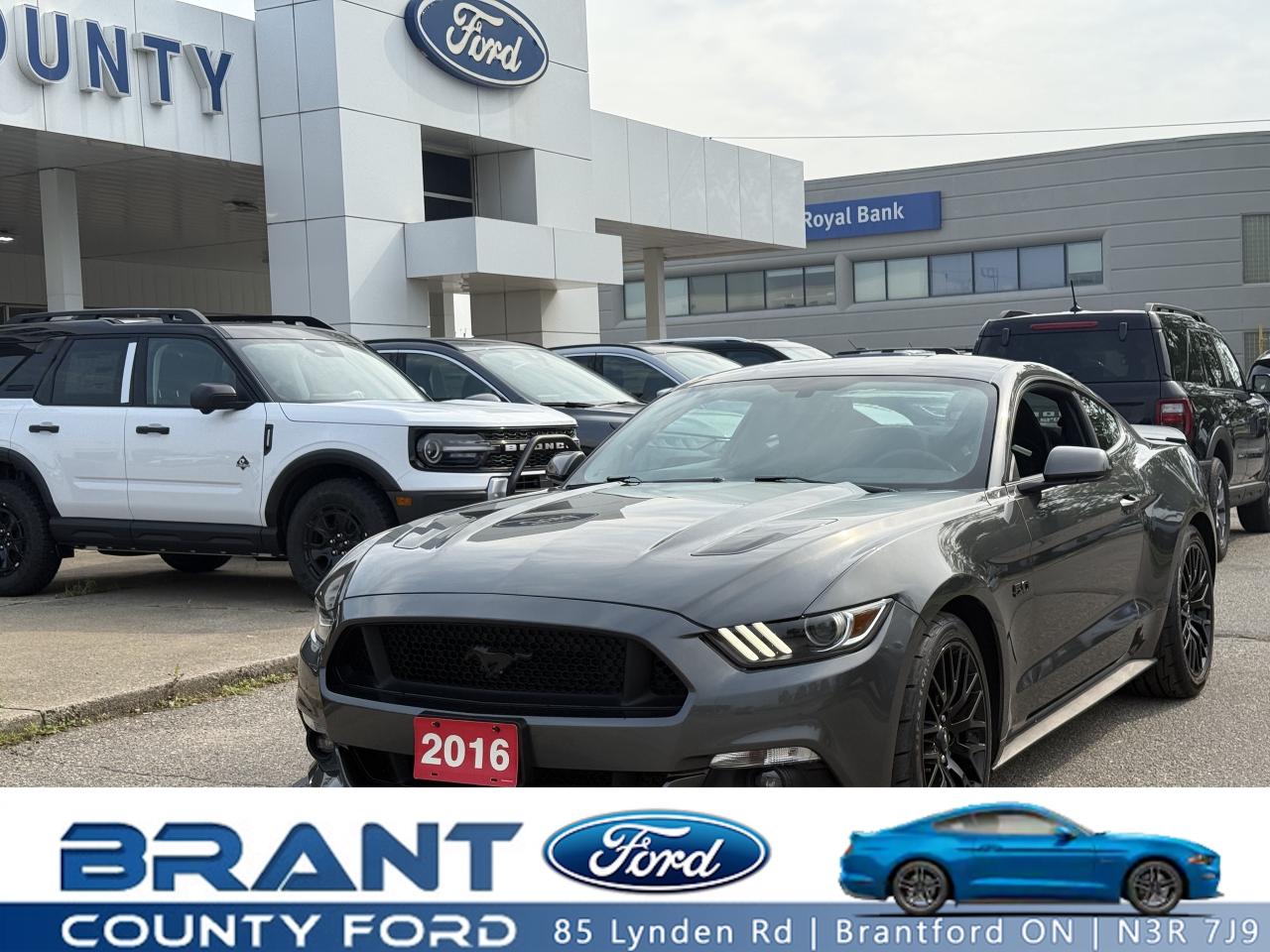 Used 2016 Ford Mustang GT| 5.0L | BORLA EXHAUST | 6 SPEED MANUAL | for sale in Brantford, ON