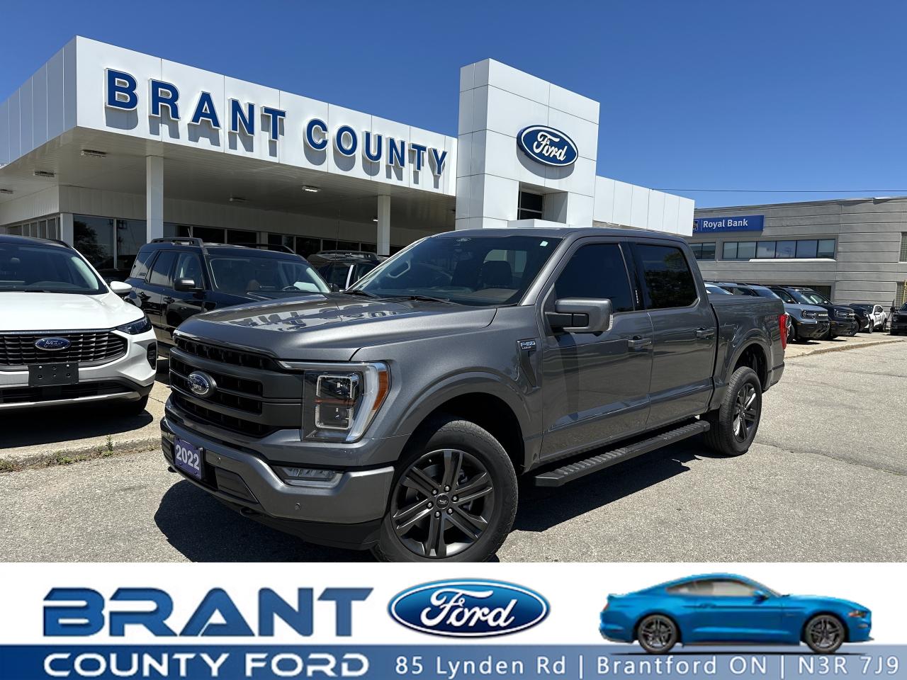 Used 2022 Ford F-150 LARIAT | 502 | 3.5 V6 | MOONROOF | SPORT PACK | for sale in Brantford, ON