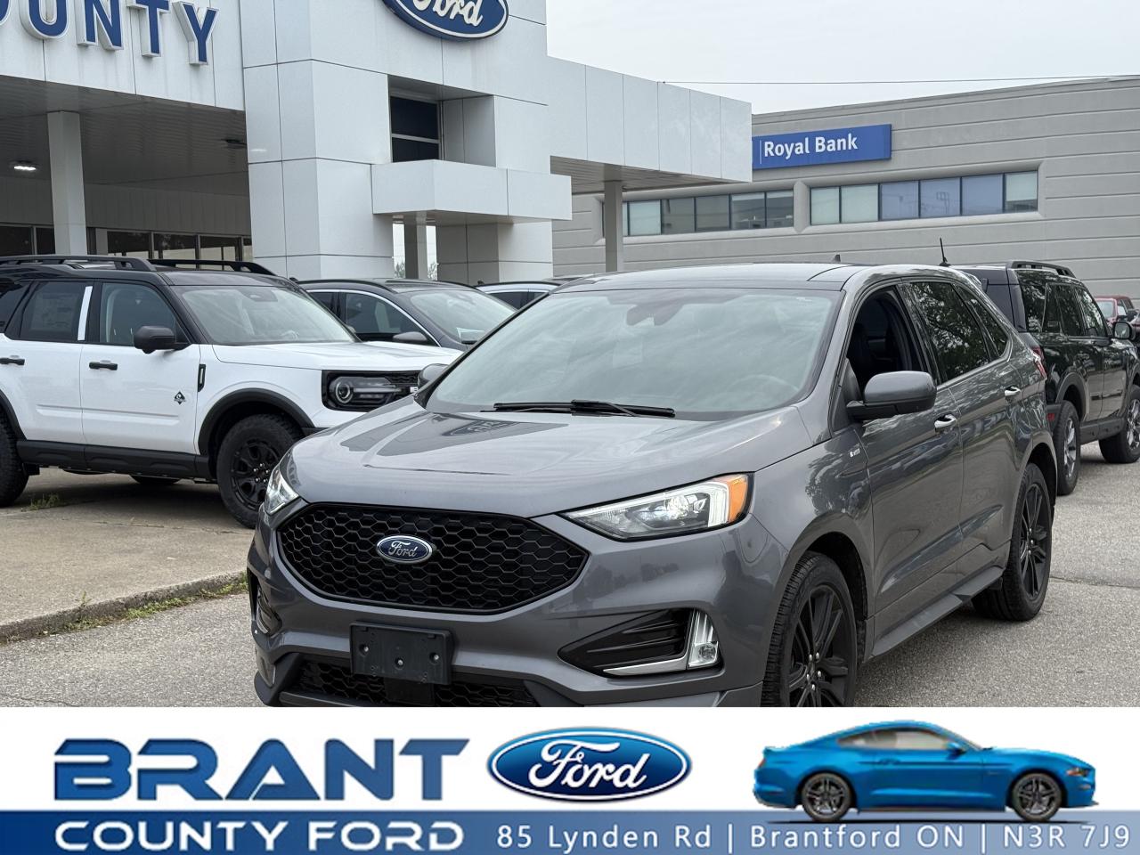 Used 2021 Ford Edge |ST LINE | AWD | COLD WEATHER GRP | PANO ROOF| for sale in Brantford, ON