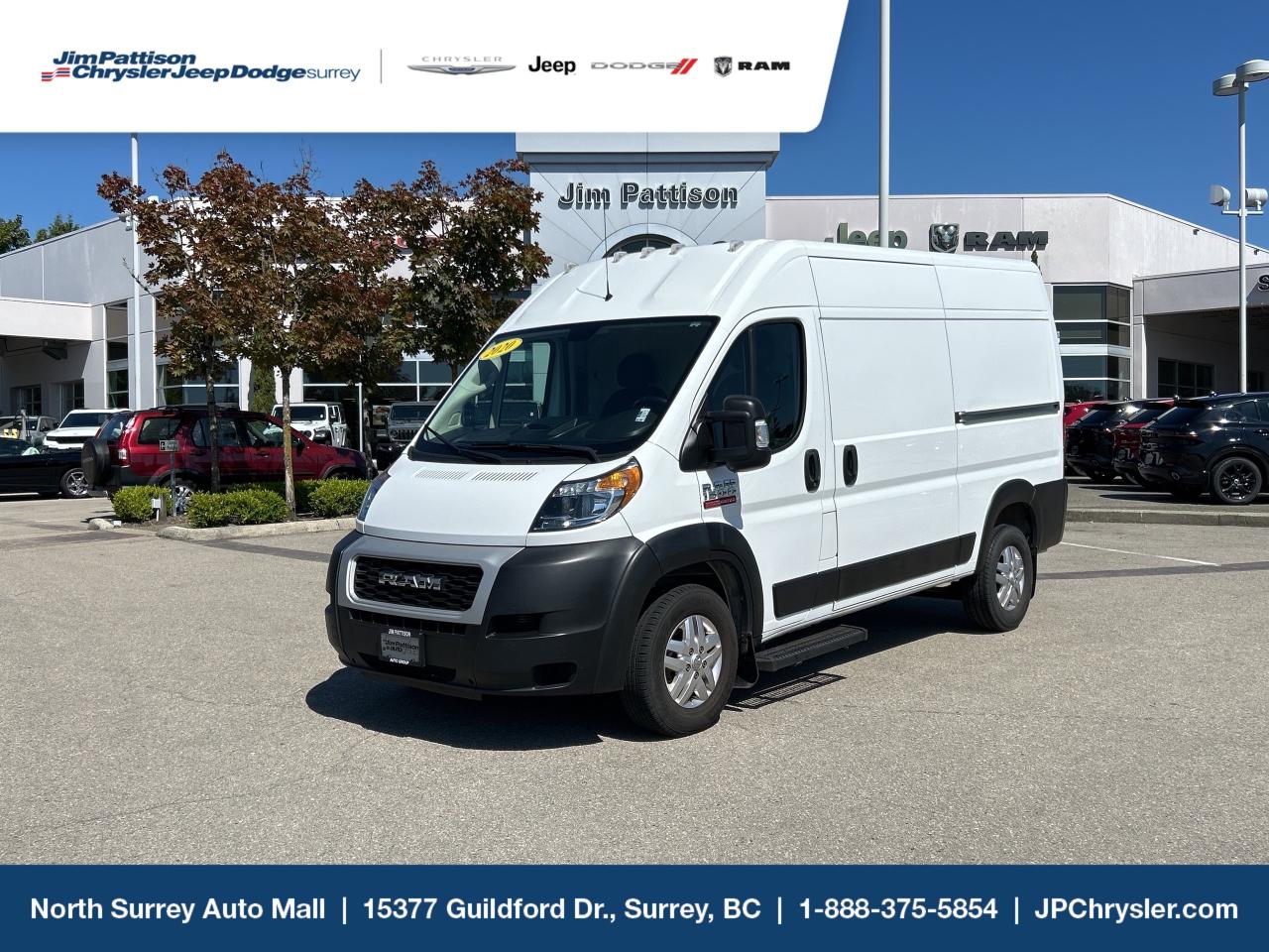 Used 2020 RAM Cargo Van ProMaster 1500*High Roof*Low kms for sale in Surrey, BC