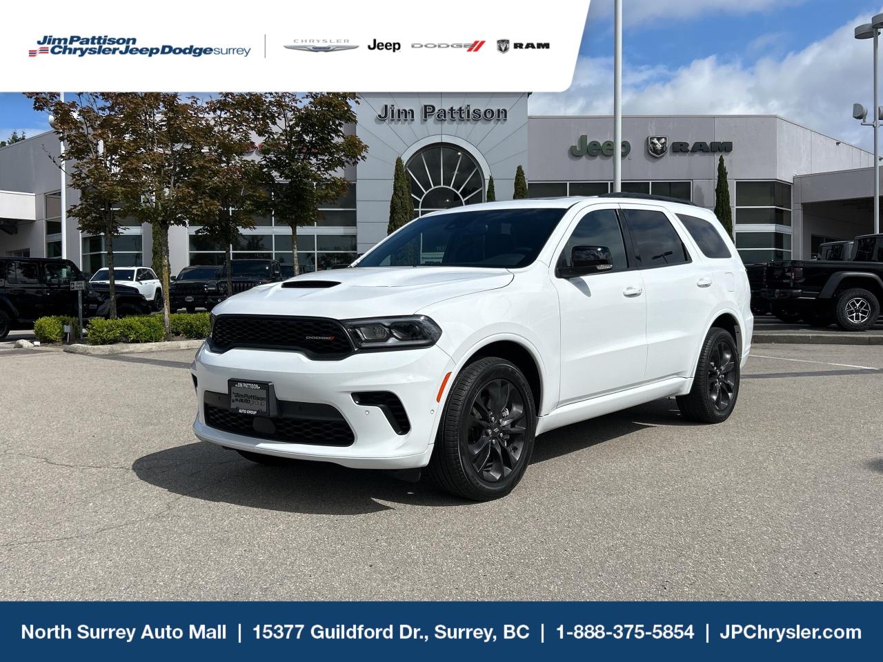 Used 2025 Dodge Durango GT Plus*Blacktop Pkg*only1200 kms for sale in Surrey, BC