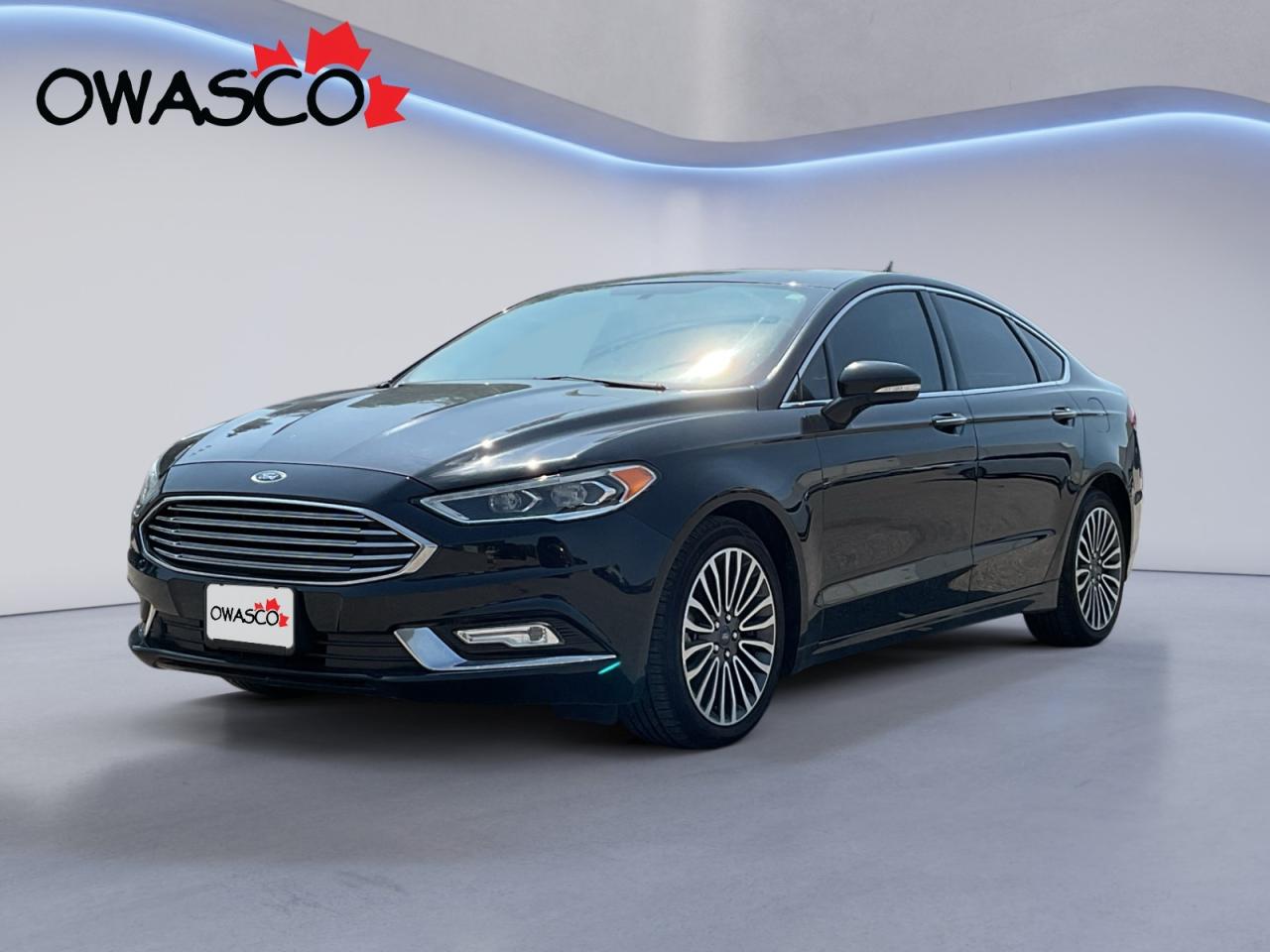 Used 2017 Ford Fusion 2.0L Leather Interior! Sunroof! Clean Certified for sale in Whitby, ON