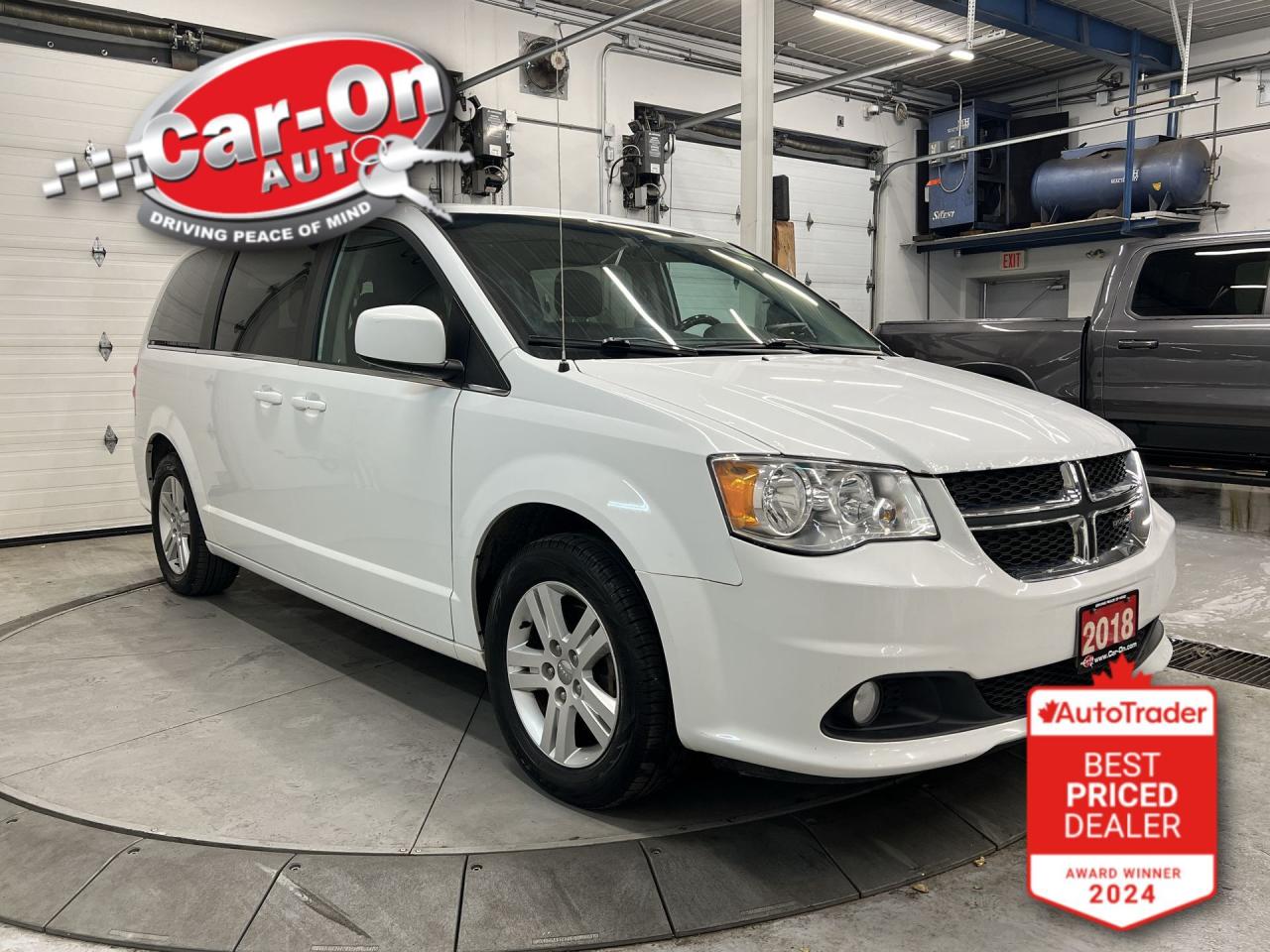 Used 2018 Dodge Grand Caravan CREW PLUS| HTD LEATHER| 7-PASSENGER| REAR CAM for sale in Ottawa, ON