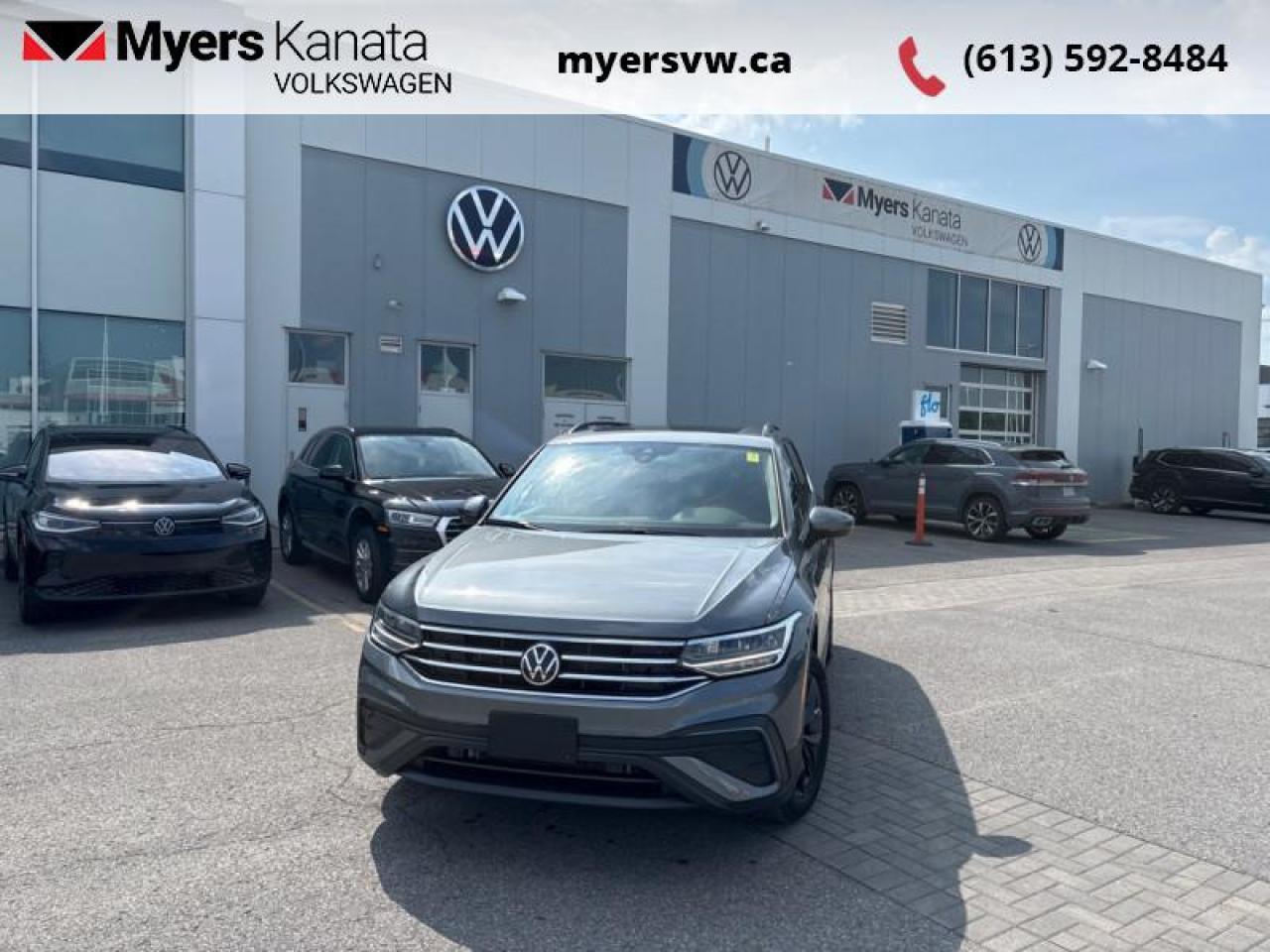 Used 2024 Volkswagen Tiguan Comfortline  - Sunroof for sale in Kanata, ON