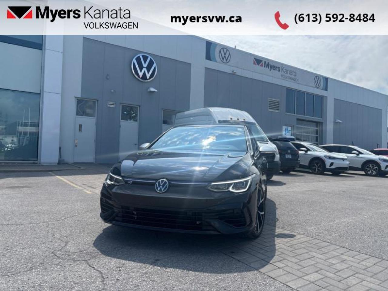 Used 2024 Volkswagen Golf R DSG  - Leather Seats - Sunroof for sale in Kanata, ON