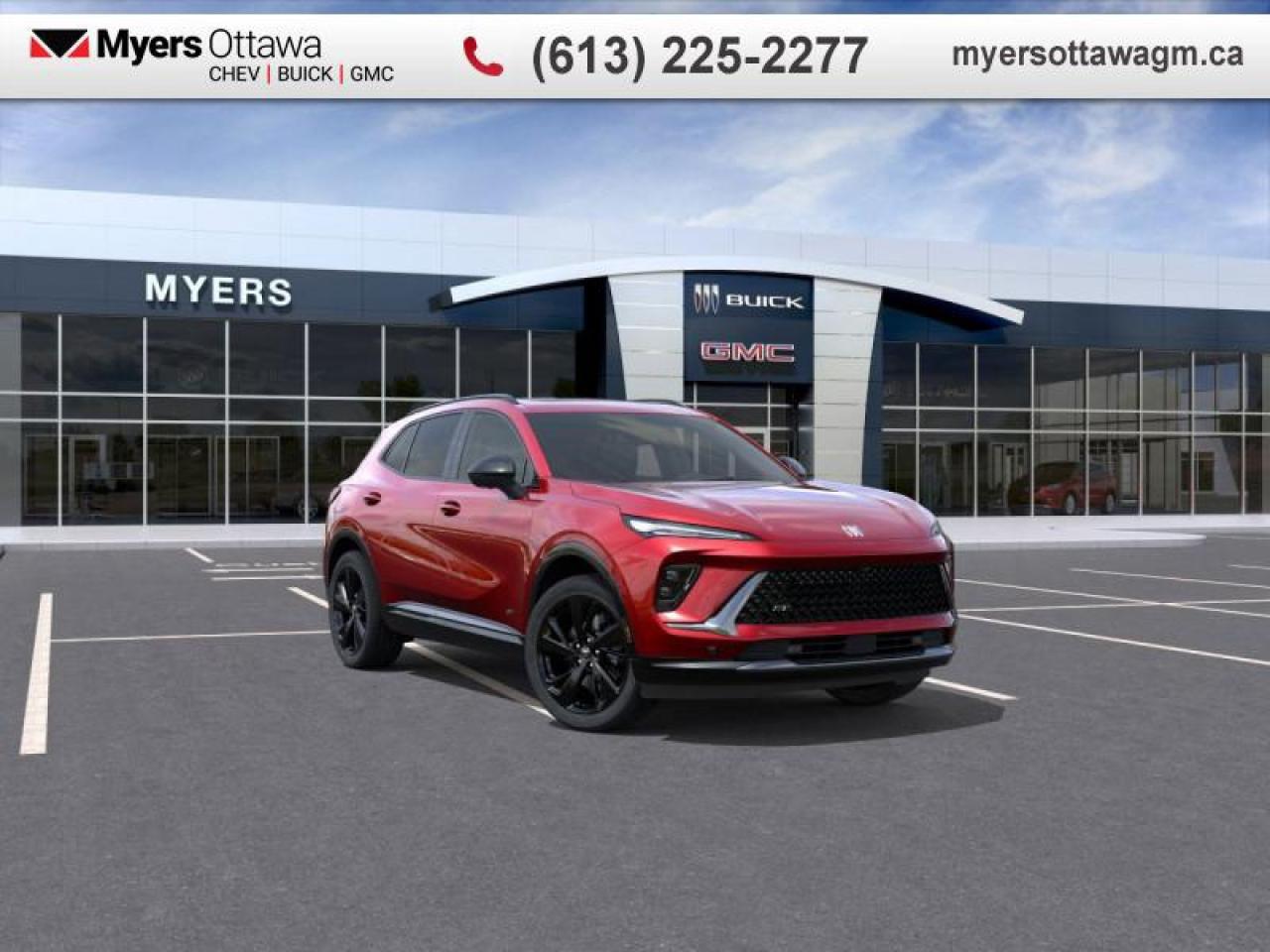 New 2025 Buick Envision Sport Touring  ST, SUNROOF, RED, AWD for sale in Ottawa, ON
