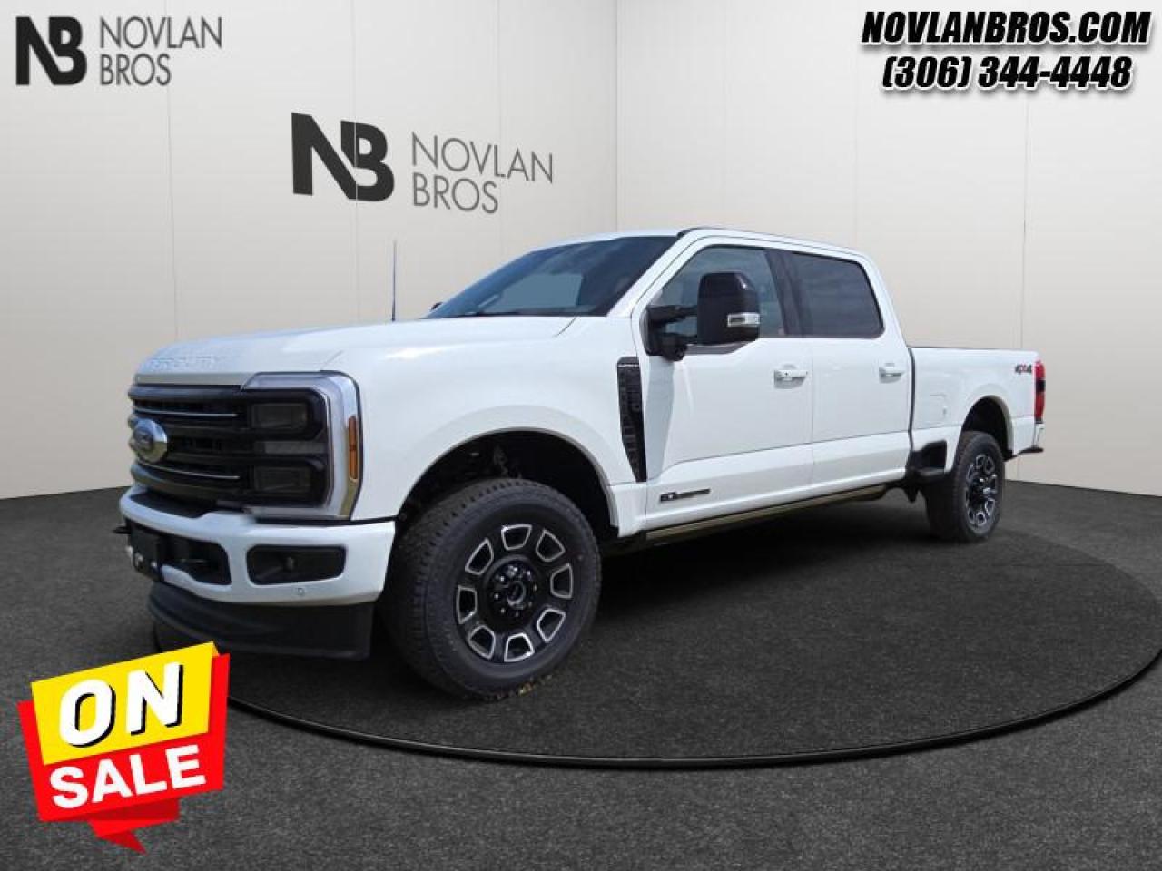 New 2025 Ford F-350 Super Duty Platinum  - Moonroof for sale in Paradise Hill, SK