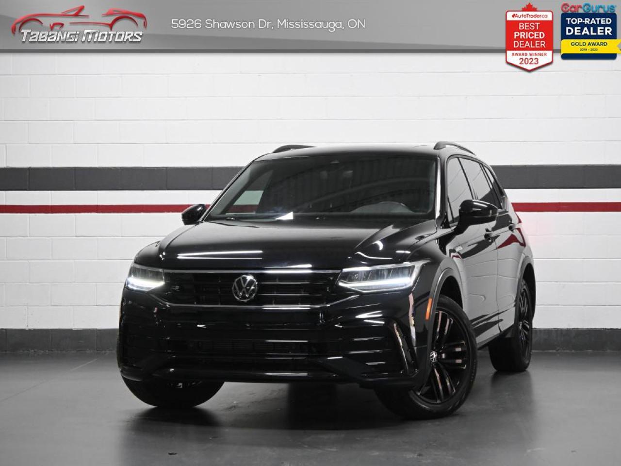 Used 2022 Volkswagen Tiguan Comfortline   R-Line No Accident Leather Adaptive Cruise Panoramic Roof Remote Start for sale in Mississauga, ON