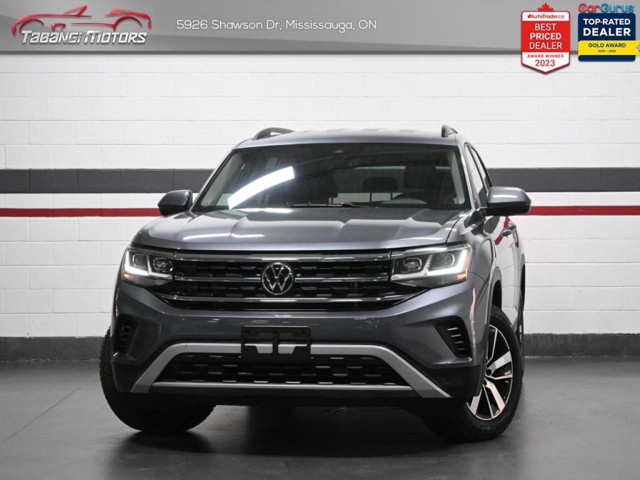 Used 2022 Volkswagen Atlas Comfortline   No Accident Leather Adaptive Cruise Remote Start for sale in Mississauga, ON