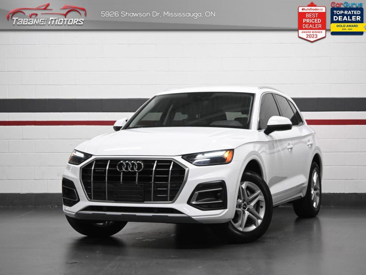 Used 2021 Audi Q5 No Accident Leather Lane Assist Blind Spot Wireless Carplay Park Aid for sale in Mississauga, ON