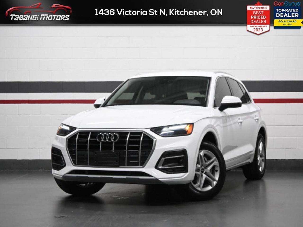 Used 2021 Audi Q5 No Accident Leather Lane Assist Blind Spot Wireless Carplay Park Aid for sale in Mississauga, ON