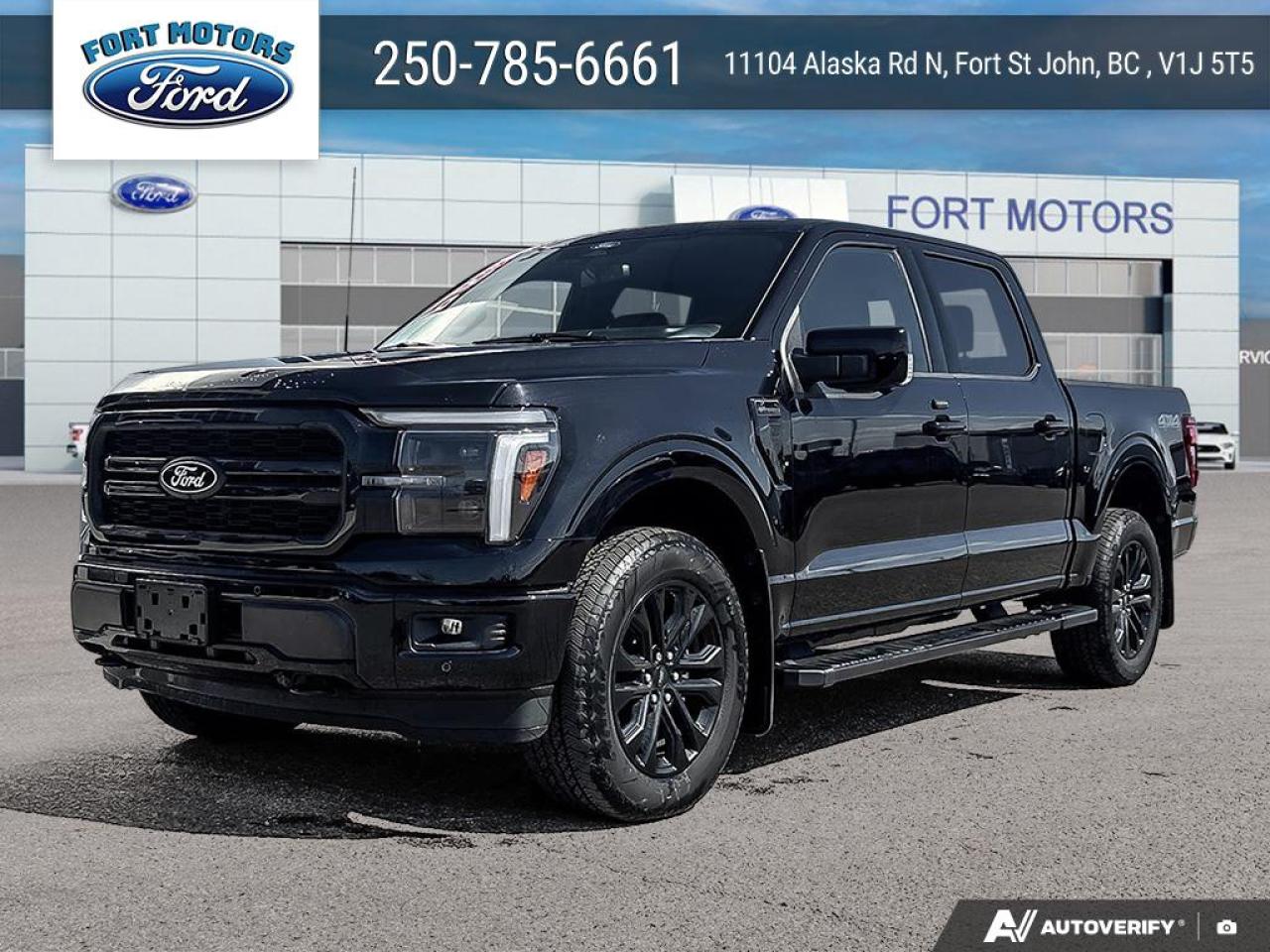 New 2025 Ford F-150 LARIAT® for sale in Fort St John, BC