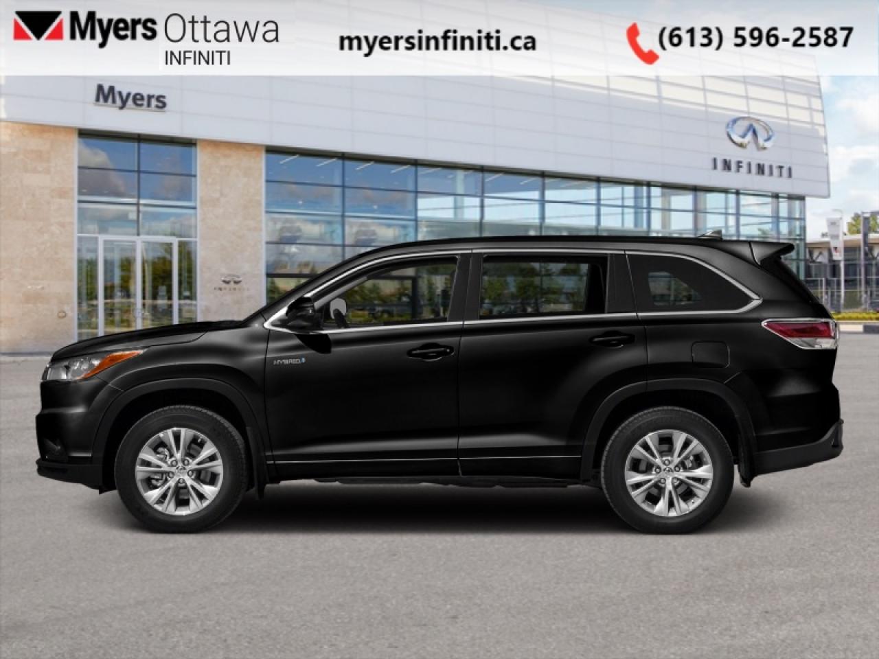 Used 2016 Toyota Highlander HYBRID XLE  - Leather Seats for sale in Ottawa, ON