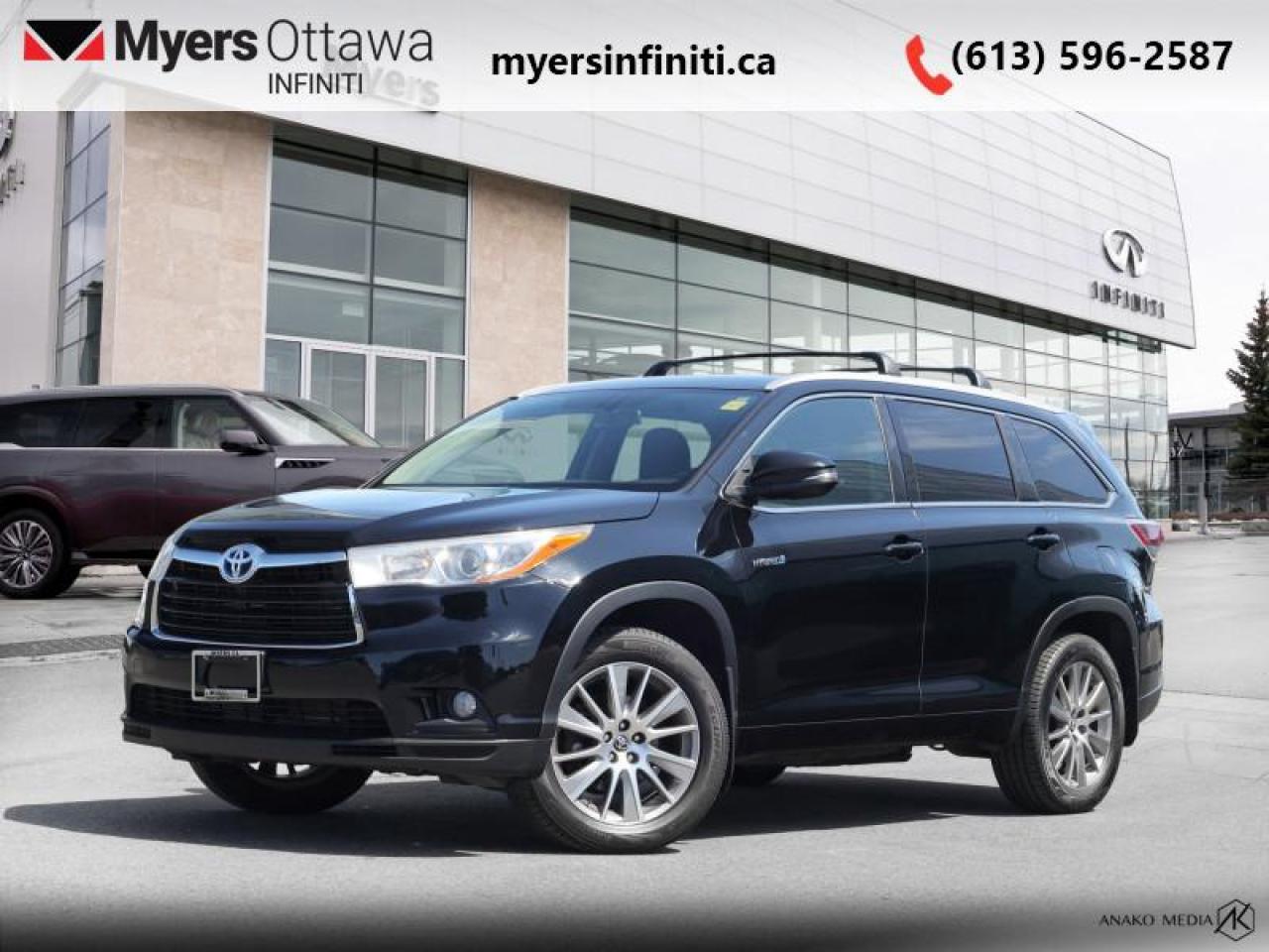 Used 2016 Toyota Highlander HYBRID XLE  - Leather Seats for sale in Ottawa, ON