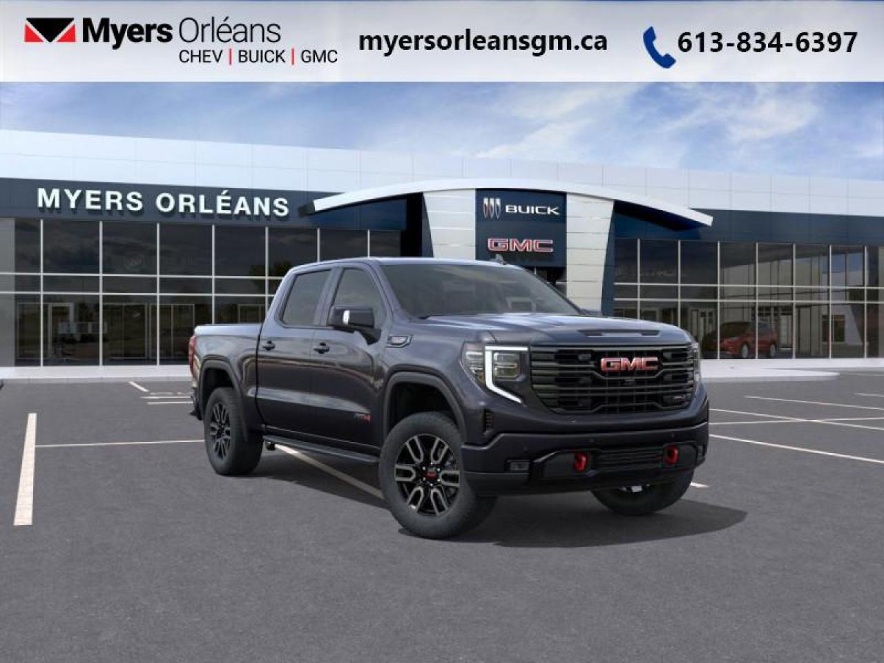 New 2025 GMC Sierra 1500 AT4  - Leather Seats - Sunroof for sale in Orleans, ON