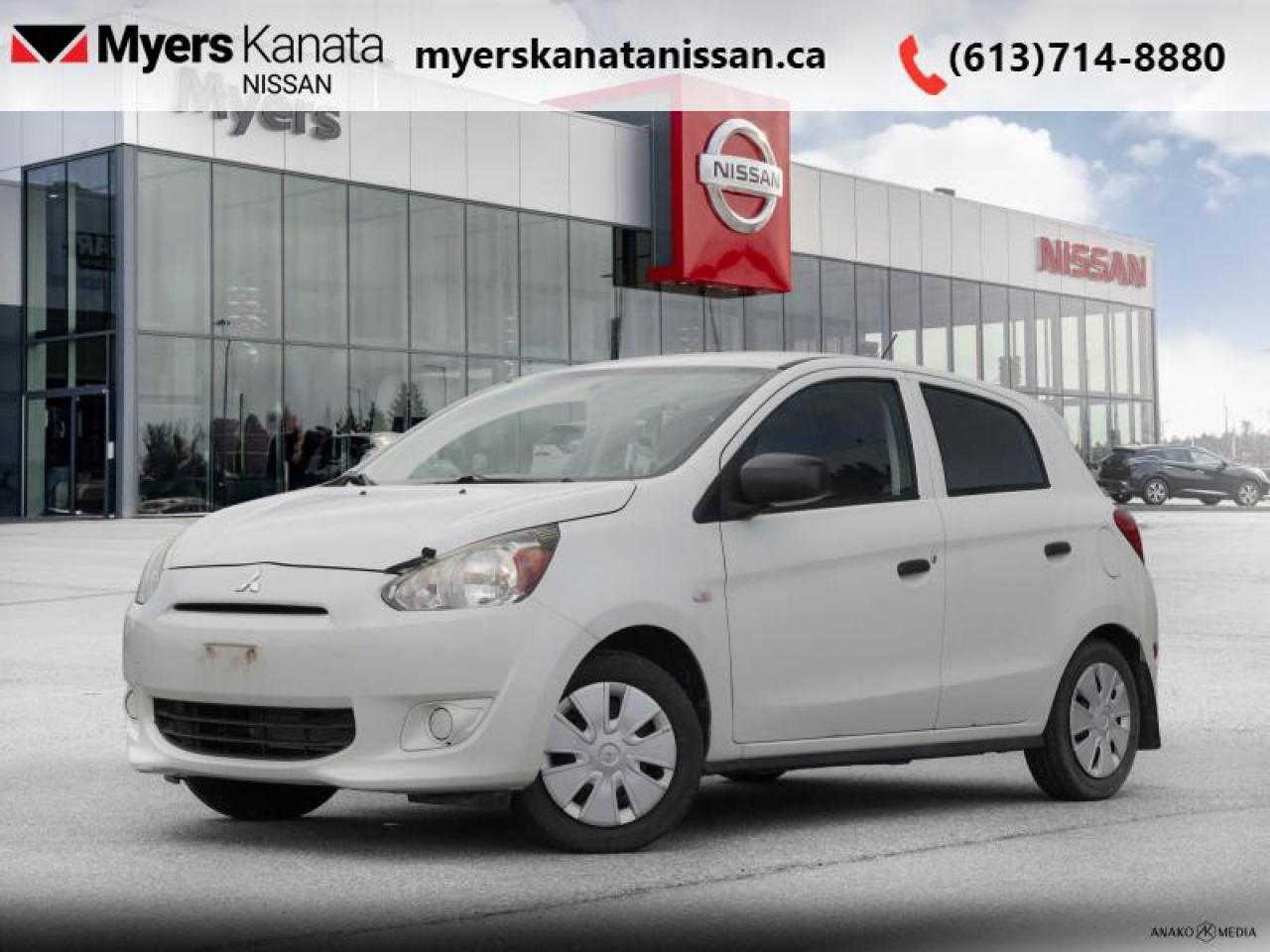 Used 2015 Mitsubishi Mirage ES  - Power Windows -  CD Player for sale in Kanata, ON